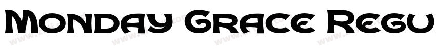 Monday Grace Regular字体转换